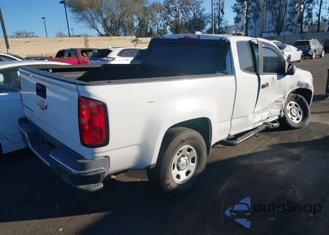 2019 Chevrolet Colorado Wt z USA, uszkodzony, nr VIN 1GCHSBEN4K1331576